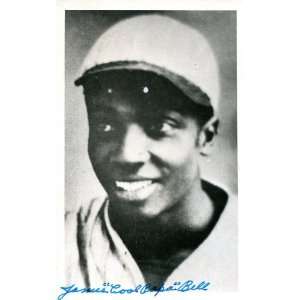  James Cool Papa Bell Autographed Postcard (James Spence 