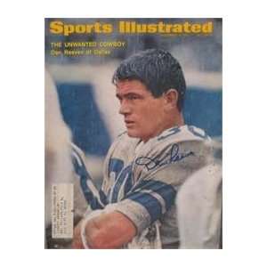  Dan Reeves autographed Sports Illustrated Magazine (Dallas 