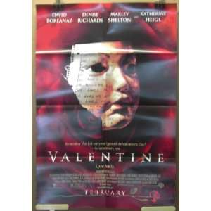  Movie Poster Valentine David Boreanaz Denise Richards 91 