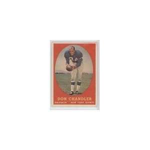  1958 Topps #54   Don Chandler Sports Collectibles