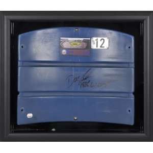 Dwight Gooden New York Mets Framed Autographed Shea Stadium Seat Back 