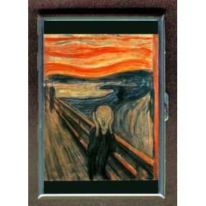 EDVARD MUNCH THE SCREAM ID CARD ID Holder, Cigarette Case or Wallet 