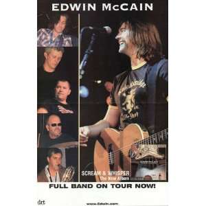  Edwin McCain Messenger CD Promo Poster Flat 1999