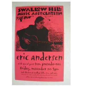  Eric Andersen Handbill Poster Anderson Playing The Guitar 