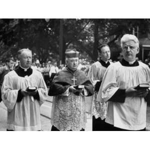  Cardinal Francis J. Spellman at Sen. Brien Mcmahons 