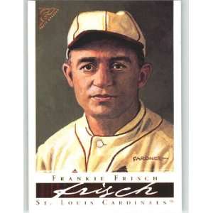  Topps Gallery HOF (Hall of Fame) Artists Proofs #14 Frankie Frisch 
