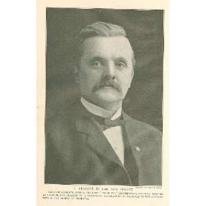    1913 Print Nebraska Senator George W Norris 