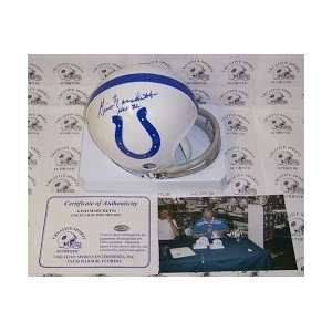 Gino Marchetti Signed Indianapolis Colts Mini Helmet