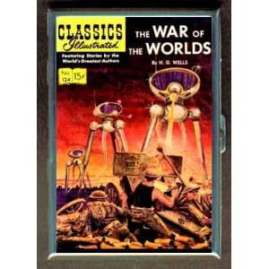  WAR OF THE WORLDS H. G. WELLS ID CIGARETTE WALLET CASE 