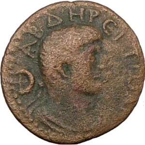 HADRIAN & ANTONINUS PIUS rare 138AD Abdera Thrace Authentic Ancient 