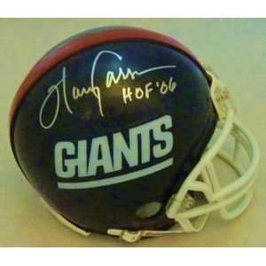  Signed Harry Carson Mini Helmet