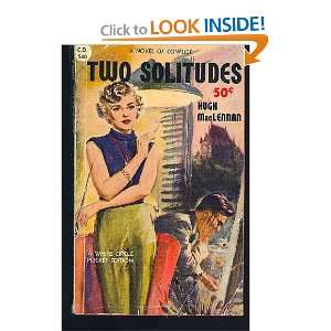  Two Solitudes Hugh MacLennan Books