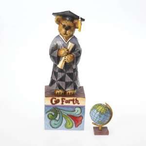  Jim Shore Boyds Bears Jordan Graduate Bear Figurine 