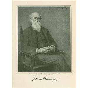  1907 Print Naturalist John Burroughs 