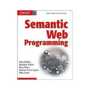    Semantic Web Programming Publisher Wiley John Hebeler Books