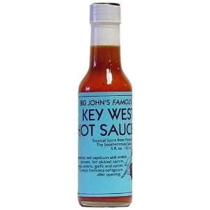 Big Johns Key West Blue Hot Sauce, 5 fl oz  Grocery 
