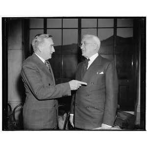   Dec. 20. Senator Joseph C. OMahoney, left,