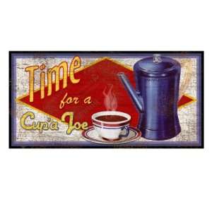  Time for a Cupa Joe Premium Giclee Poster Print by Kate Ward 