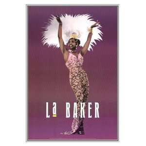 Josephine Baker Framed Poster   Quality Silver Metal Frame 24 x 36