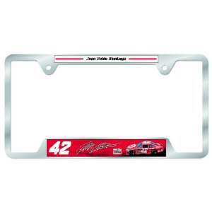  NASCAR Juan Pablo Montoya Metal License Plate Frame 