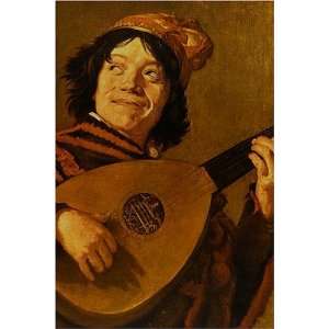  The Jester by Judith Leyster, 17 x 20 Fine Art Giclee 