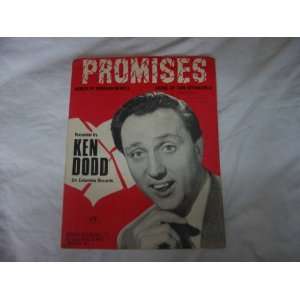  Promises (Sheet Music) Ken Dodd Books