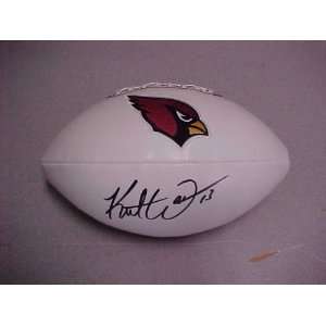 Kurt Warner Hand Signed Arizona Cardinals Full Size NFL Football