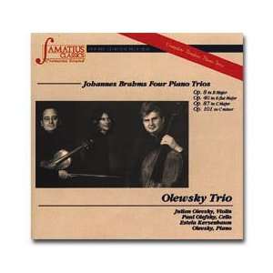  Olewsky Trio Johannes Brahms Four Piano Trios Musical 