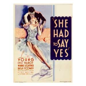  She Had to Say Yes, Lyle Talbot, Loretta Young on Midget 