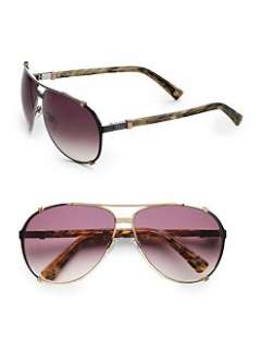 Dior   Metal Aviator Sunglasses