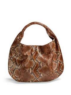 nada sawaya   Rosa Python Hobo/Dark Tan