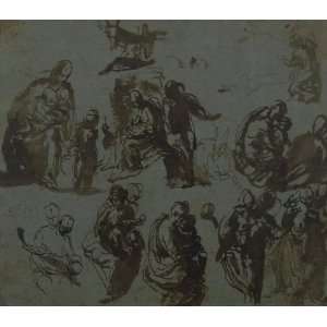Hand Made Oil Reproduction   Paolo Veronese   32 x 28 inches   Various 