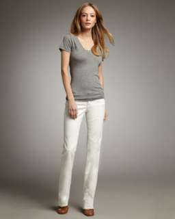 Billy Straight Leg Jeans, White