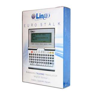   Lingo TT 5500 5 Language Talking Pocket Translator 614841055008  