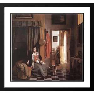  Hooch, Pieter de 21x20 Framed and Double Matted Mother 