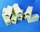 10x RJ45 Ethernet Network LAN Cable Extension Adapter