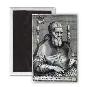  Pope Julius II (engraving) by Raphael   3x2 inch Fridge 