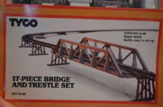   Train Set HO scale 17pc Bridge and Trestle Johnson Wax Co Cars  