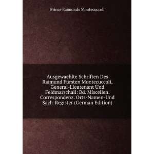  German Edition) (9785877211681) Prince Raimondo Montecuccoli Books