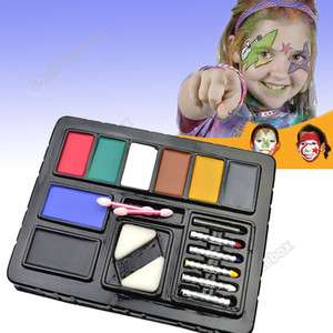   Cosplay Pack Fun Face Paint Painting Kit Kids Makeup Set Fashion