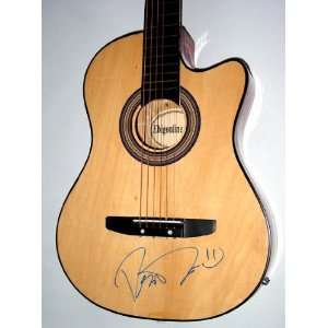 Rob Thomas Autographed Signed Acoustic Guitar & Video Proof PSA