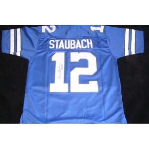 Roger Staubach Signed Jersey   Authentic