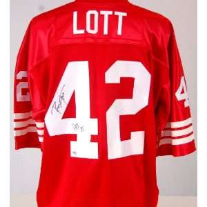 Ronnie Lott Autographed Jersey