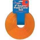 New Champion Sports 9 Saucer FIELD CONE Training SET 4 Cones Agility 