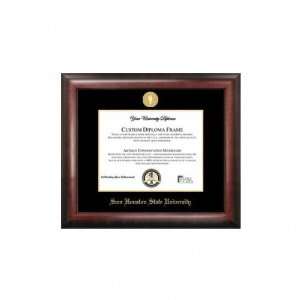 Sam Houston St. Bearkats Gold Embossed Diploma Frame