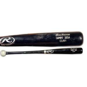 Sammy Sosa Autographed Game Used Big Stick Bat