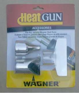 Heat Gun Accessories 3 pck Fits all Wagner Guns 0503148 024964162536 