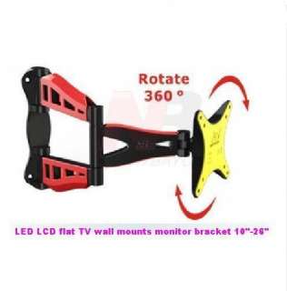 EC】LED LCD flat TV wall mounts monitor bracket 10 26  