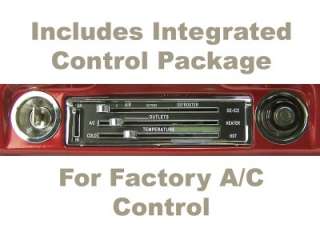 67 72 Chevy Pickup Underdash A/C Heat Kit w/ AC Control  