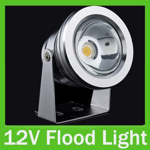   12V Led Flood Light Cool/Warm White Lighting Lamp 10W Outside  